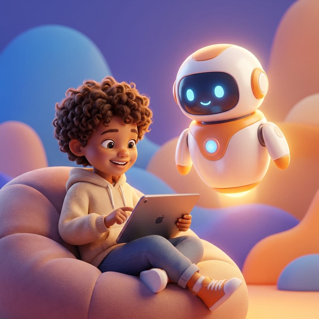 Kid learning with Bachu